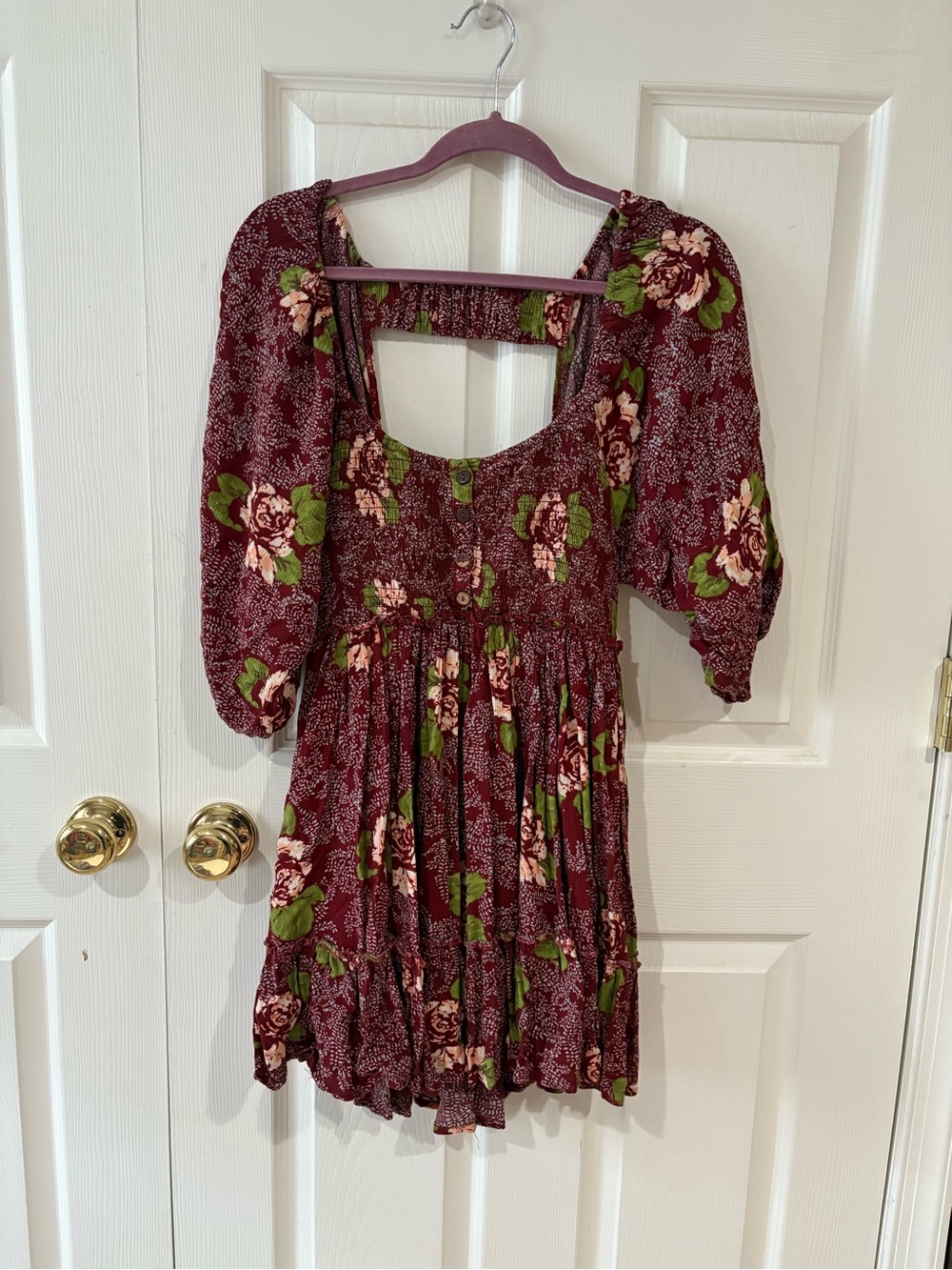 Free People Endless Summer Picnic Smocked Dress